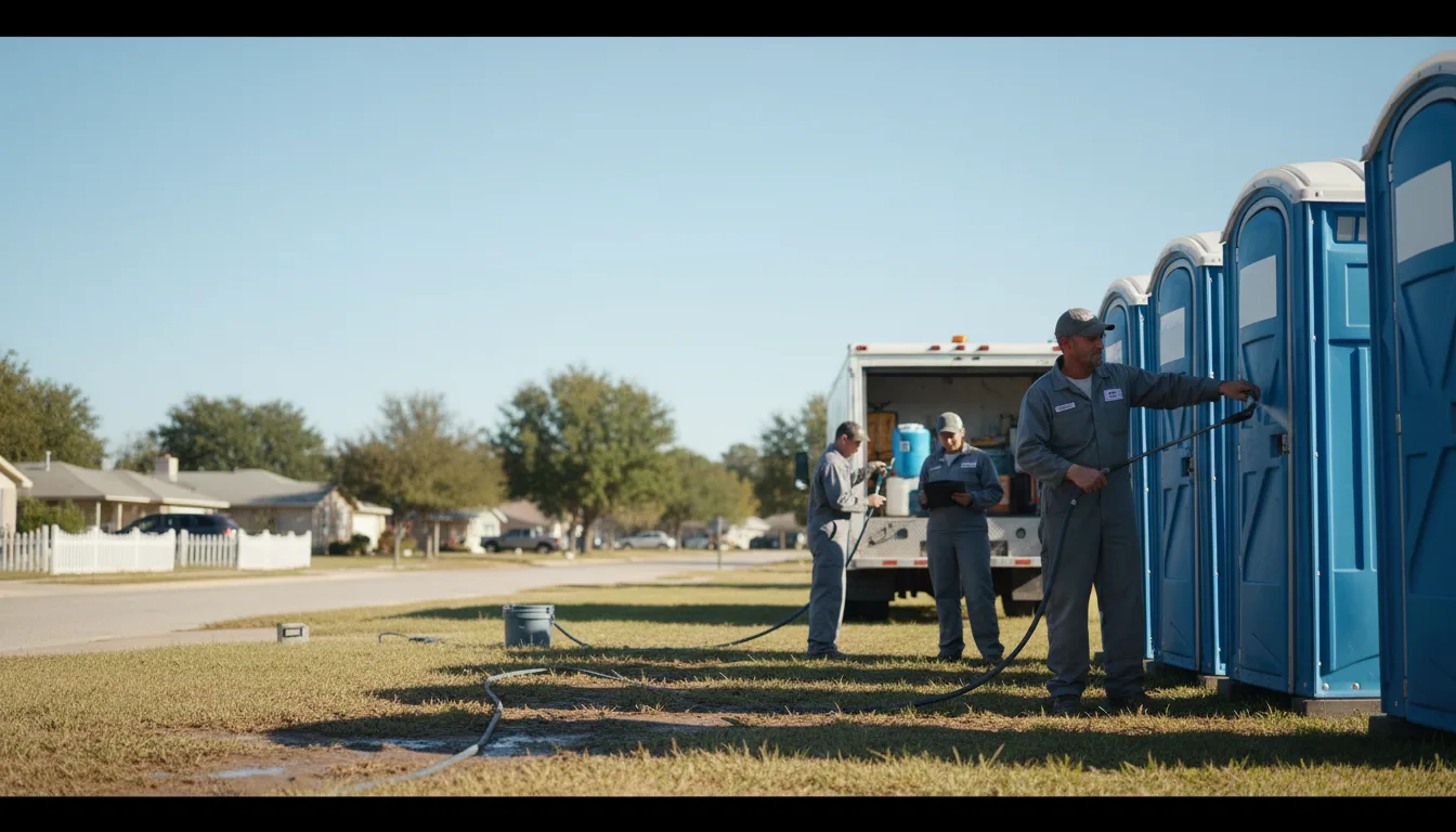 Long-Term Portable Toilet Rental in Dexter, GA near me